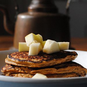 Gingerbread-Protein-Pancakes-300x150